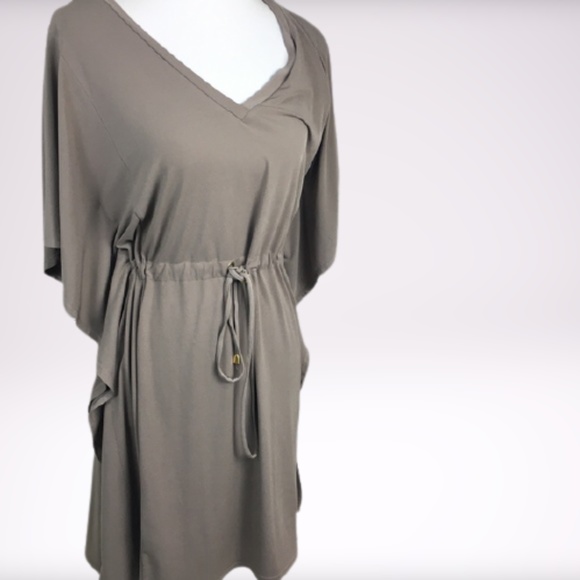 Calvin Klein Dresses & Skirts - Calvin Klein Size 12 Brown Middle Tie Dress